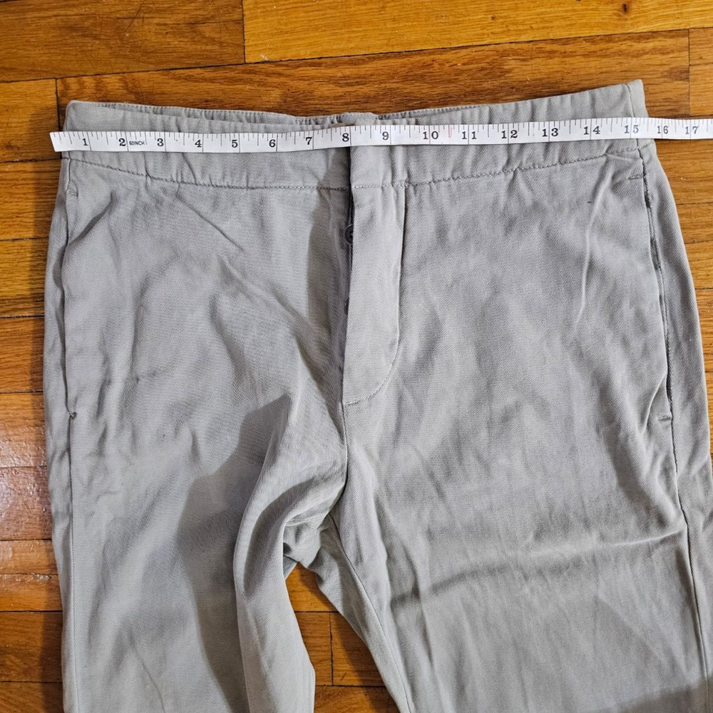 James Perse Mens Sage Green Chinos Pants 30x32 - Picture 8 of 10